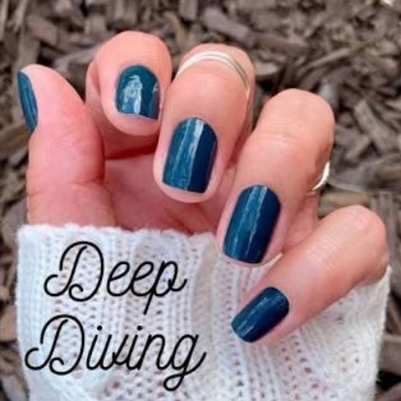 Color Street Nail Polish Strips 3 Retired Sets-Pink, Teal, Glitter Overlay - Picture 5 of 6